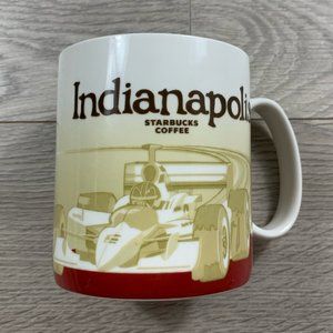 Starbucks Indianapolis Indy 500 Racing Coffee Mug Cup Global Icon 2011